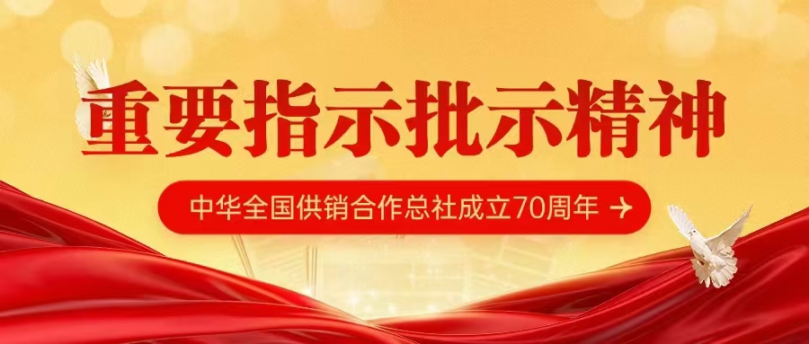 全系统热议习近平总书记在中华全国供销合作总社成立70周年之际作出的重要指示